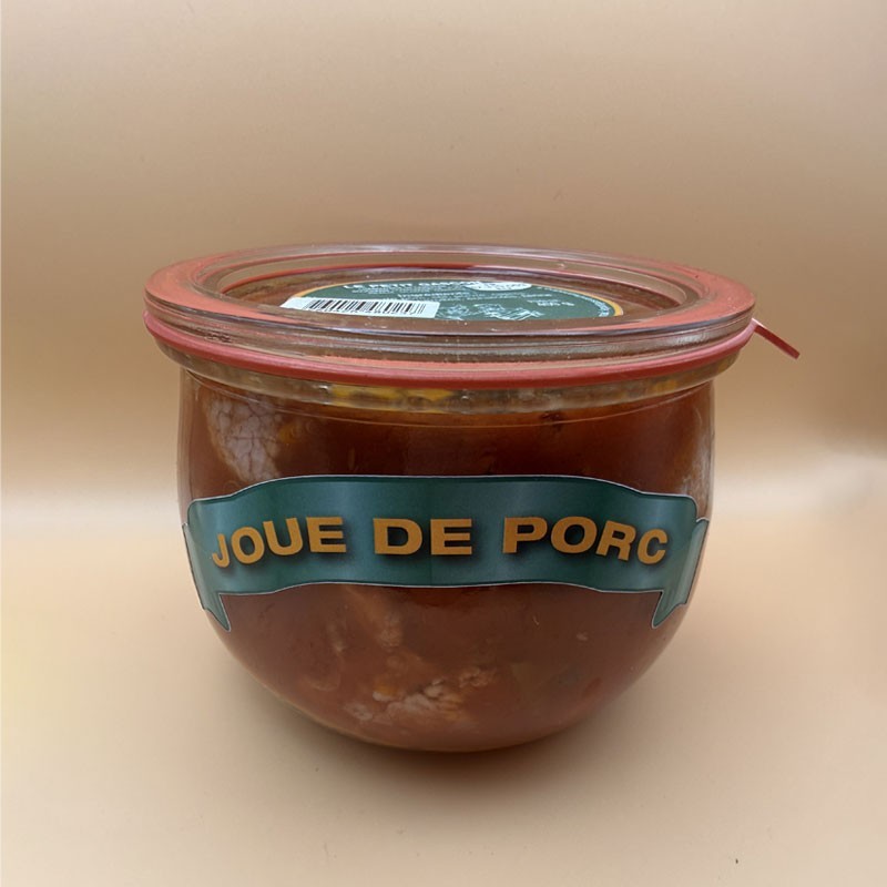 Joue de porc sauce capres 400 gr