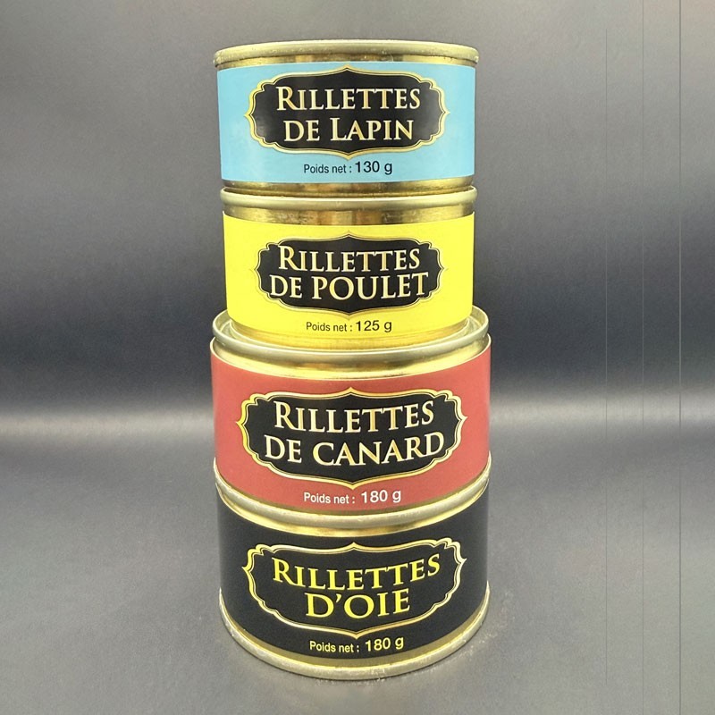 Lot de rillettes