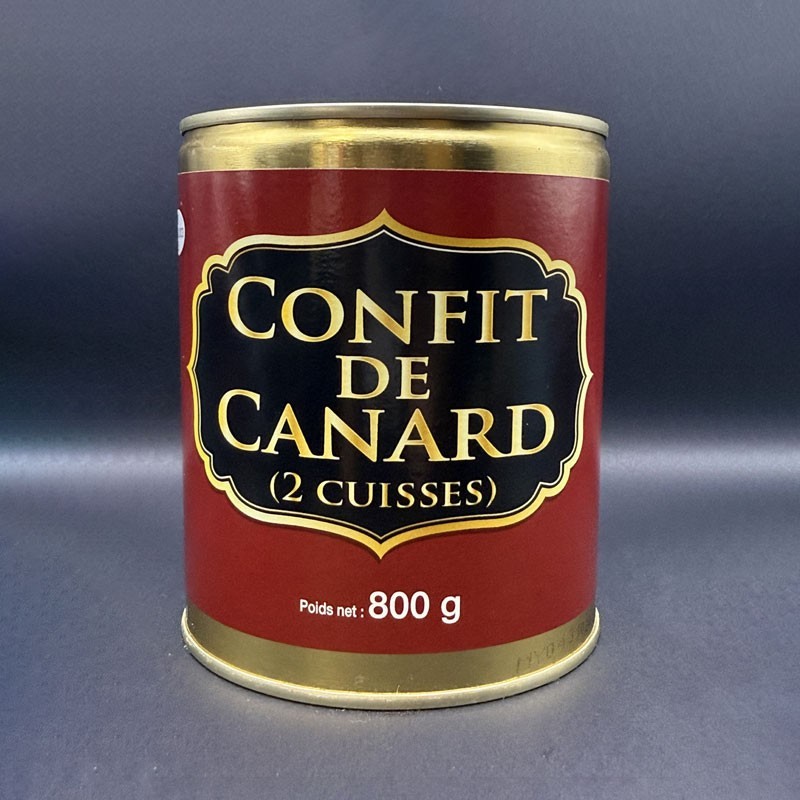 Confit de canard - 2 cuisses 800 gr