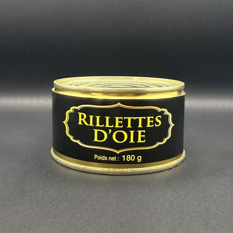Rillette d'oie 180 gr