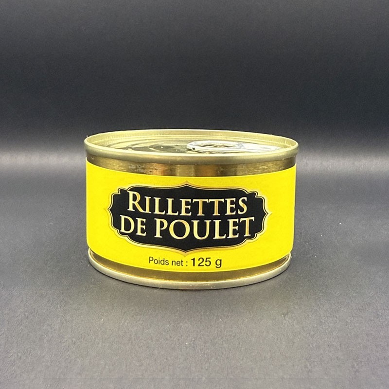 Rillette de poulet 125 gr